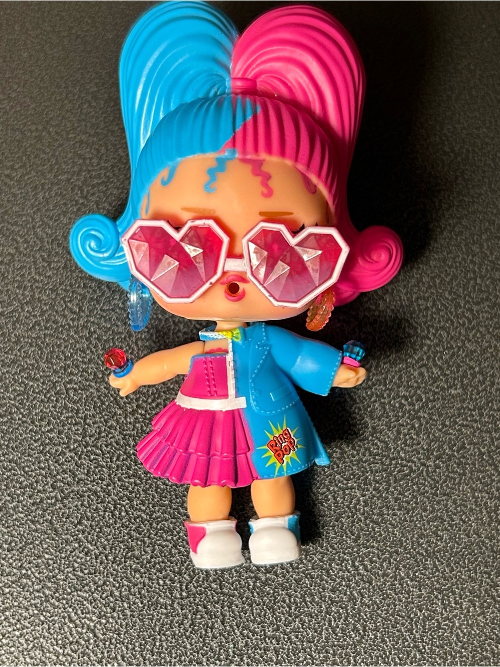 L.O.L. Surprise! Kid Doll Pink & Blue Fashion Toy - Berry Pop Ring Pop Doll